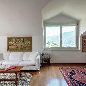  Apartment I D'a Charming Penthouse - View- Como- House-130 Mt-2 Double Bedrooms And 2 Double Bathrooms A Spacious Living Room-full Equipped Kitchen-private Garden And Terrace-private Covered Parking Italy